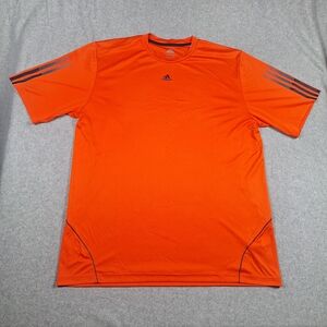 Adidas Men's Orange Performance Shirt